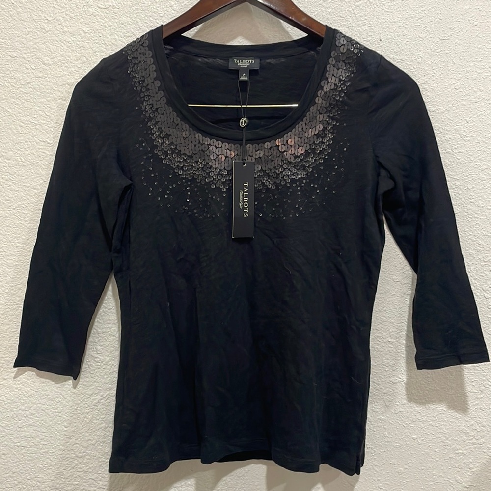 Talbots black top